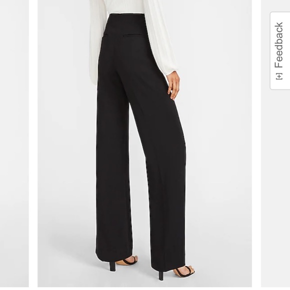 Express Wide Leg High Rise Pants Size 6R NWT! - Picture 5 of 6